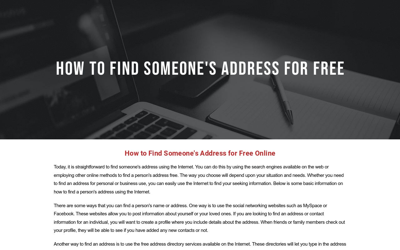 Finding Someones Address Finding Someones Address